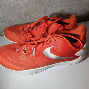 Mens 18 NIKE Hyperchase Basketball Shoe Orange